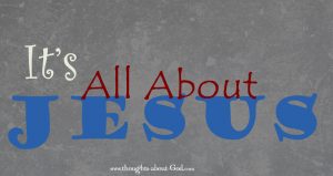 It's all about Jesus devotional