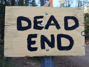 Dead End - Where our choices may lead us